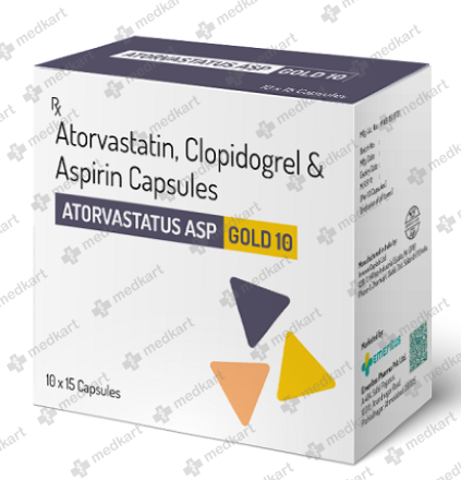 ATORVASTATUS ASP GOLD 10MG CAPSULE 15'S