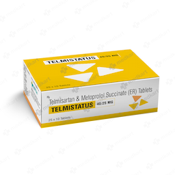 TELMISTATUS M 40/25MG TABLET 10'S