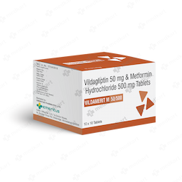 VILDAMERIT M 50/500MG TABLET 10'S