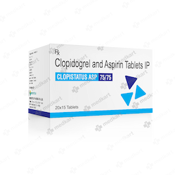 CLOPISTATUS ASP 75/75MG TABLET 15'S