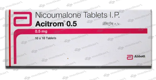 ACITROM 0.5MG TABLET 10'S