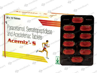 ACEMIZ S TABLET 10'S