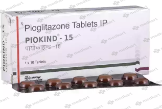 PIOKIND 15MG TABLET 10'S