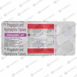 PREGABA NT 10MG TABLET 10'S