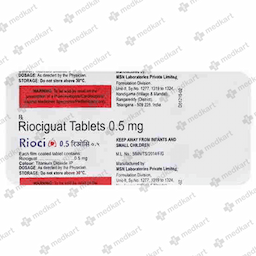 RIOCI 0.5MG TABLET 10'S