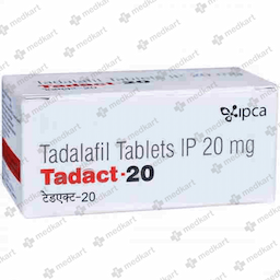 TADACT 20MG TABLET 10'S