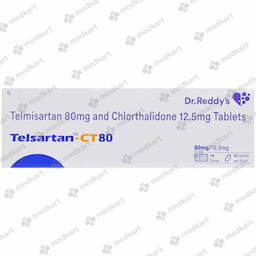 TELSARTAN CT 80MG TABLET 10'S