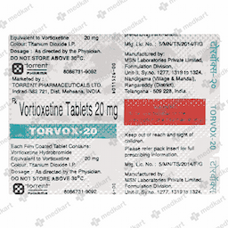 TORVOX 20MG TABLET 10'S