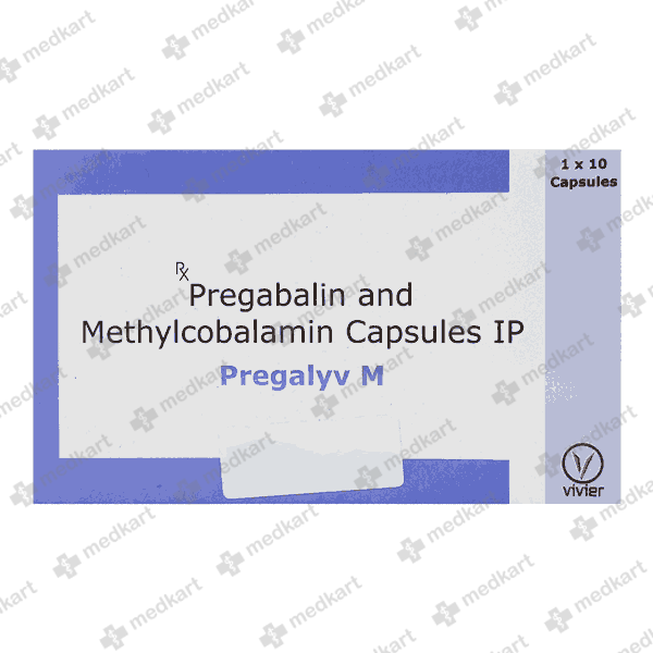 PREGALYV M TABLET 10'S