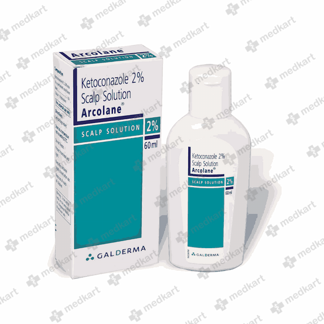 ARCOLANE 2% SCALP SOLUTION 60 ML