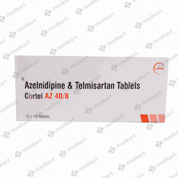 CORTEL AZ 40/8MG TABLET 10'S