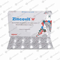 ZINCOVIT W TABLET 10'S