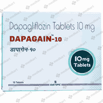 DAPAGAIN 10MG TABLET 15'S