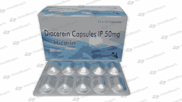 DIACEREIN 50MG CAPSULE 10'S