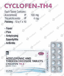 CYCLOFEN TH 4 TABLET 10'S