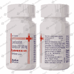 LEVEXX 500MG TABLET 60'S