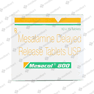 MESACOL 800MG TABLET 15'S