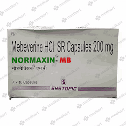 NORMAXIN MB 200MG CAPSULE 10'S