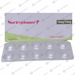 NORTRYPTOMER P 75MG TABLET 10'S