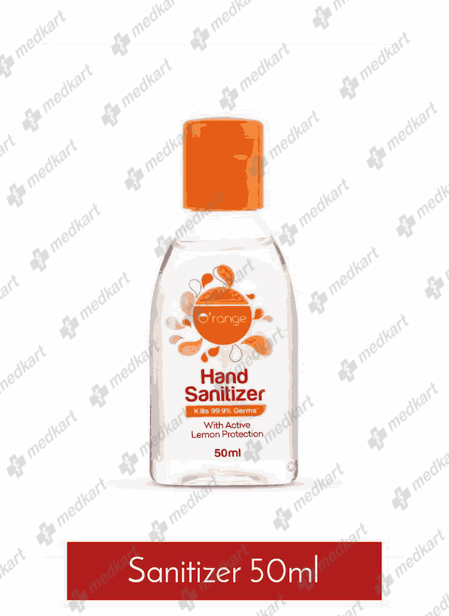 POCKET HAND SANITIZER ORANGE 50 ML