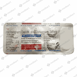 NEXITO FORTE 20MG TABLET 10'S