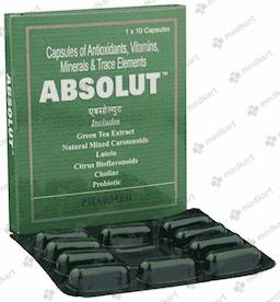 ABSOLUT PLUS CAPSULE 10'S