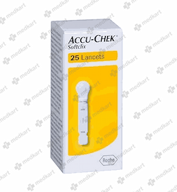 ACCU CHEK SOFTCLIX LANCETS 25'S