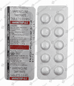 VARNITRIP 0.5MG TABLET 10'S