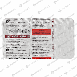 VOXIGAIN 20MG TABLET 10'S