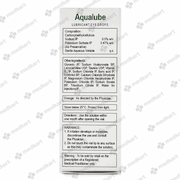 AQUALUBE EYE DROPS 10 ML