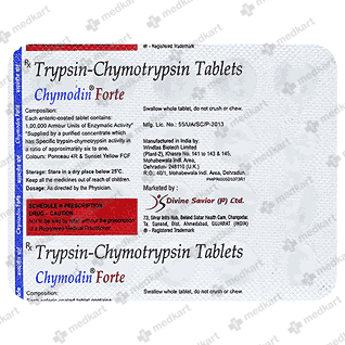 CHYMODIN FORTE TABLET 20'S