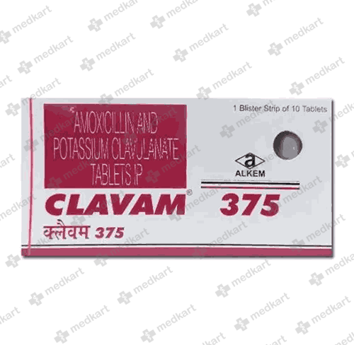 CLAVAM 375MG TABLET 10'S