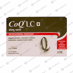 2633 - COQ LC TAB 1X10 - Medkart Pharmacy | Generic Medicines Online - Best Online Pharmacy App