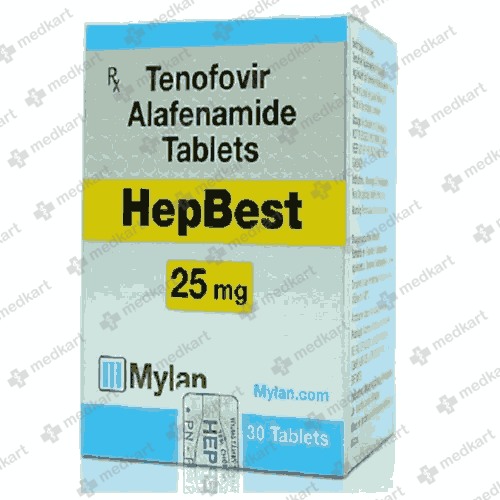 HEPBEST 25MG TABLET 30'S