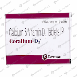 CORALIUM D3 TABLET 10'S