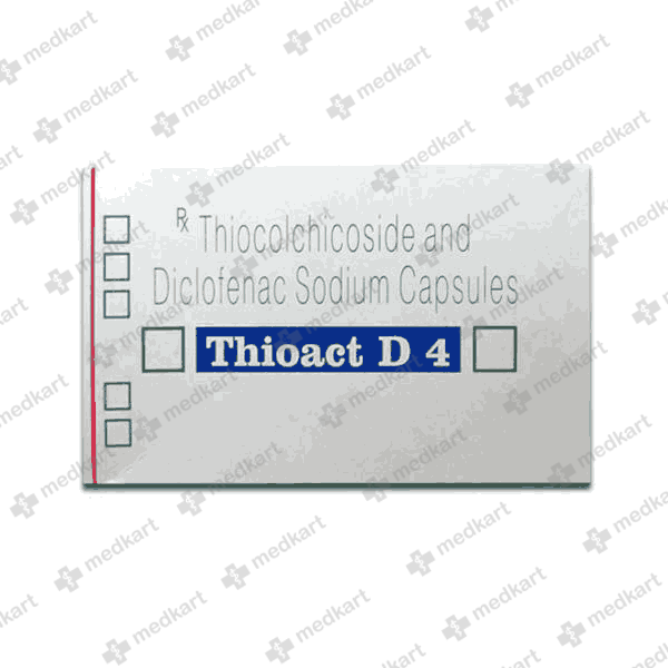 THIOACT D 4MG TABLET 10'S