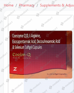 COZIM Q CAPSULE 10'S