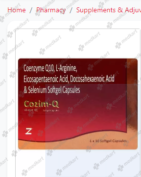 COZIM Q CAPSULE 10'S