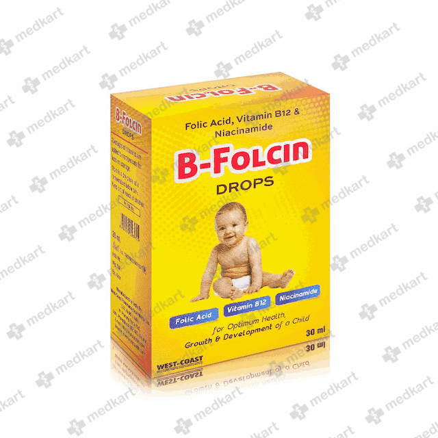 B FOLCIN DROPS 30 ML