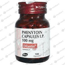 DILANTIN 100MG CAPSULE 100'S