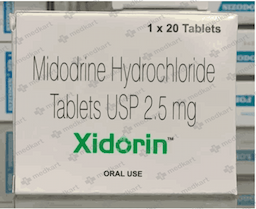 XIDORIN 2.5MG TABLET 20'S