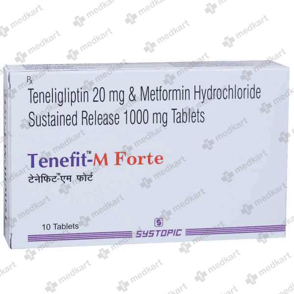 TENEFIT M FORTE TABLET 10'S