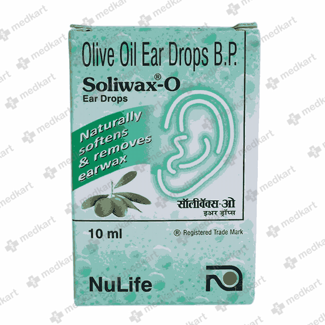 SOLIWAX O EAR DROPS 10 ML