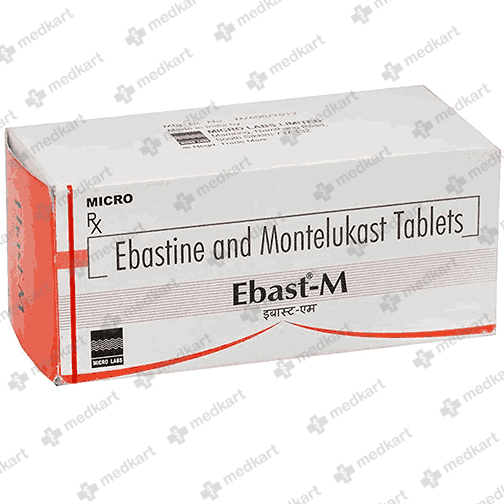 EBAST M TABLET 10'S