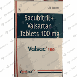 VALSAC 100MG TABLET 28'S