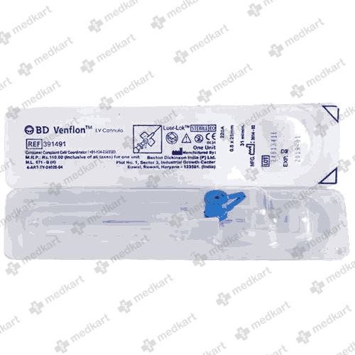 BD VENFLON IV CANNULA 22G