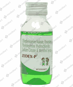 ZEDEX P SYRUP 60 ML