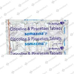 SOMAZINA P 800/500MG TABLET 10'S