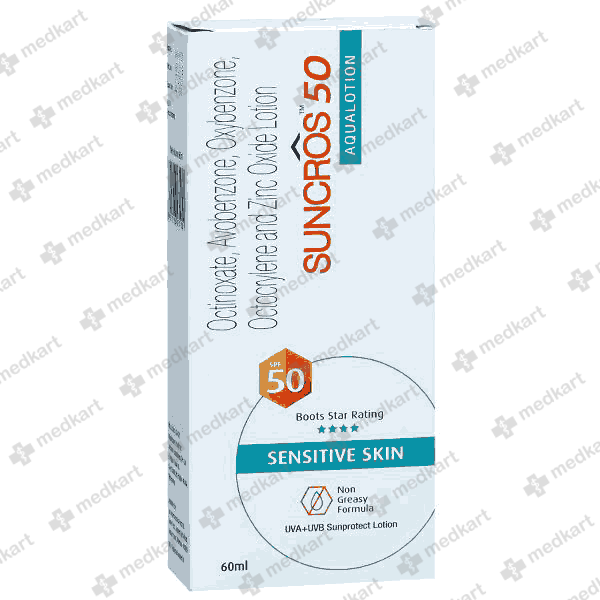 SUNCROS 50AQ LOTION 60 ML