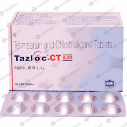 TAZLOC CT 40/6.25MG TABLET 10'S